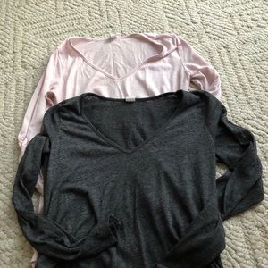 Long sleeve maternity tops